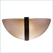 Minka Lighting Lavery 1 Light Wall Sconce with Venetian Scavo Glass