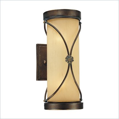 Minka Lighting Atterbury 2 Light Bath Minka Lavery in Deep Flax Bronze with Venata de Oro Glass