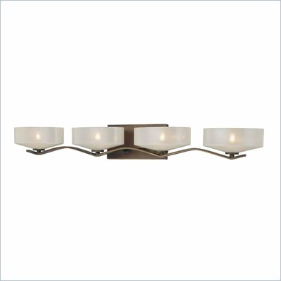 Minka Lighting Eclante 4 Light Bath Minka Lavery in Eclante Patina Bronze with Eclante Pearl Glass