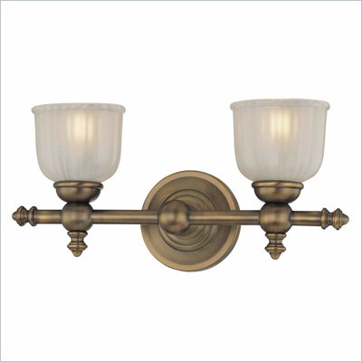 Minka Lighting Fordyce 2 Light Bath Minka Lavery in Dark Brushed Bronze with Clear Etched Glass