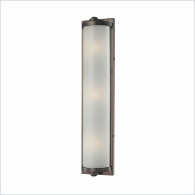 Minka Lighting Hyllcastle 3 Light Bath Minka Lavery in Dark Brushed Bronze with White Glass