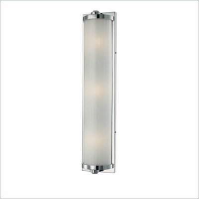 Minka Lighting Hyllcastle 3 Light Bath Minka Lavery in Chrome with Inside Ribbed with White Glass