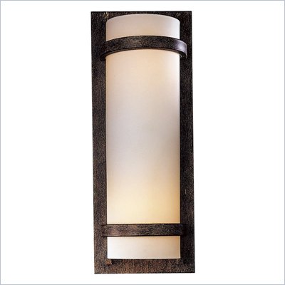 Minka Lighting Lavery 2 Light Wall Sconce with Etched Opal Glass