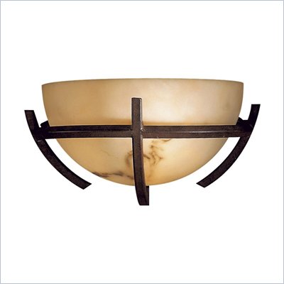 Minka Lighting Lavery 1 Light Wall Sconce with Alabaster Dust Shade