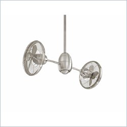 Minka Aire Gyrette Fan in Brushed Nickel