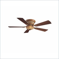 Minka Aire Calais-Flush Mount Fan in Uscan Patina