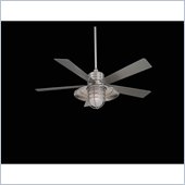 Minka Aire Rain Man Fan in Brushed Nickel Wet