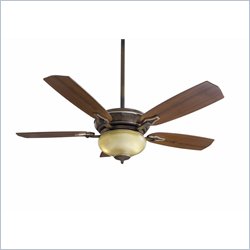 Minka Aire Facets Fan in Belcaro Walnut