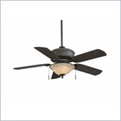 Minka Aire Bolo Wet Fan in Black Iron/Aged Iron Accents