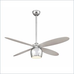 Minka Aire City Contempo Ceiling Fan in Chrome