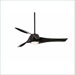 Minka Aire Artemis Fan in High Gloss Black