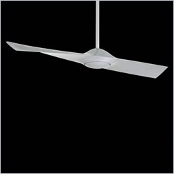 Minka Aire Wing Fan in Silver