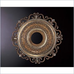 Minka Aire Ceiling Medallion in Tuscan Patina