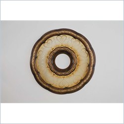 Minka Aire Ceiling Medallion in Illuminati Bronze