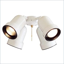 Minka Aire 4 Light Universal Light Kit in White