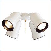 Minka Aire 4 Light Universal Light Kit in White