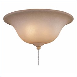 Minka Aire Universal Ceiling Fan Light Kit with Caspian Glass