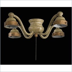 Minka Aire 4 Lamp Universal Ceiling Fan Light Kit in Fortepierre