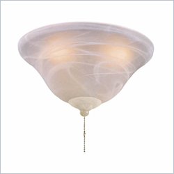Minka Aire Universal Ceiling Fan Light Kit with Etched Swirl Glass