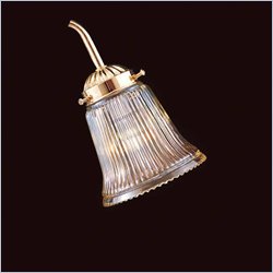 Minka Aire 2.25 Clear/Ribbed Glass Shade for Ceiling Fan Light Kit
