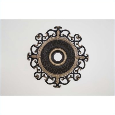 Minka Aire Ceiling Medallion in Sterling Walnut