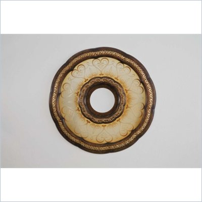 Minka Aire Ceiling Medallion in Illuminati Bronze