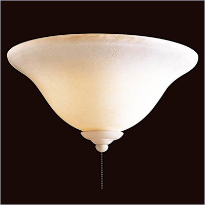 Minka Aire Universal Ceiling Fan Light Kit with Parchment Glass