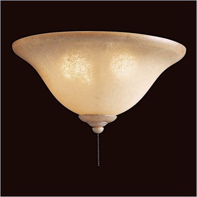 Minka Aire Universal Ceiling Fan Light Kit with Venetian Scavo Glass
