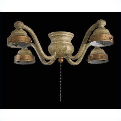 Minka Aire 4 Lamp Universal Ceiling Fan Light Kit in Fortepierre