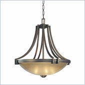 Metropolitan Walt Disney Signature-Underscore 5 Light Bowl Pendant in Cimarron Bronze