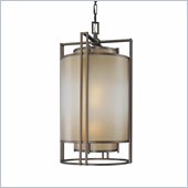 Metropolitan Walt Disney Signature-Underscore 3 Light Foyer Pendant in Cimarron Bronze
