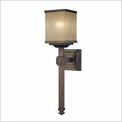 Metropolitan Walt Disney Signature-Underscore 1 Light Wall Sconce in Cimarron Bronze
