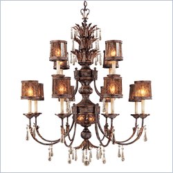 Metropolitan by Minka 8+4 Light Chandelier