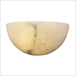 Metropolitan by Minka Wall Sconce Faux Alabaster Stone Gl2031