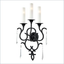 Metropolitan by Minka 3 Light Wall Sconce