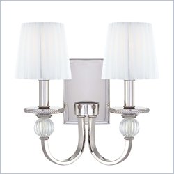 Metropolitan by Minka Aise 2 Light Wall Sconce