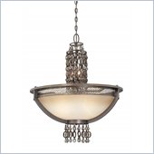 Metropolitan by Minka Ajourer 6 Light Bowl Chandelier