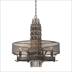 Metropolitan by Minka Ajourer 8 Light Chandelier