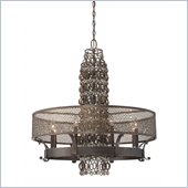 Metropolitan by Minka Ajourer 8 Light Chandelier