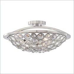 Metropolitan by Minka Magique 3 Light Semi Flush