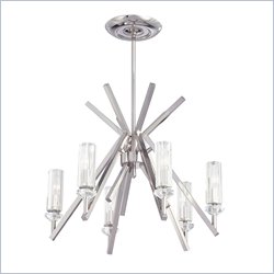 Metropolitan by Minka Fusano 6 Light Chandelier