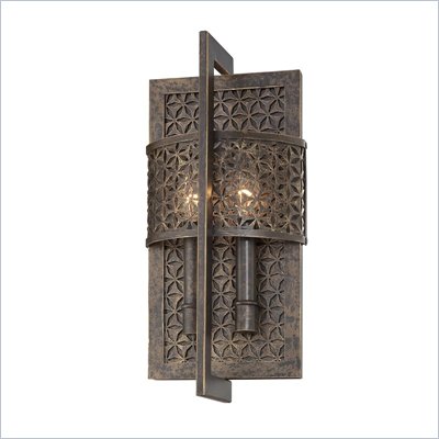 Metropolitan by Minka Ajourer 2 Light Wall Sconce