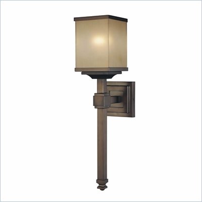 Metropolitan Walt Disney Signature-Underscore 1 Light Wall Sconce in Cimarron Bronze