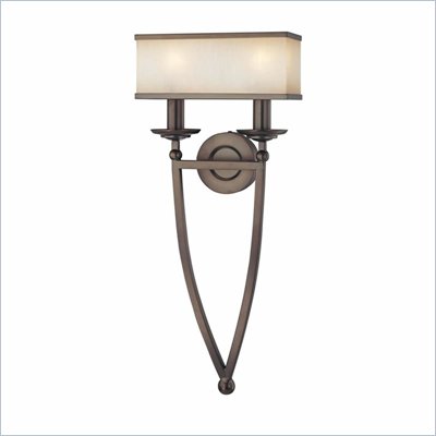 Metropolitan Walt Disney Signature-Underscore 2 Light Wall Sconce in Cimarron Bronze
