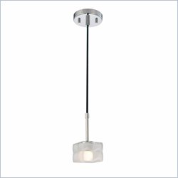 Cymax Stores - George Kovacs 1 Light Pendant in Polished Nickel