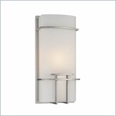 George Kovacs 1 Light Wall Sconce in Brushed Nickel with