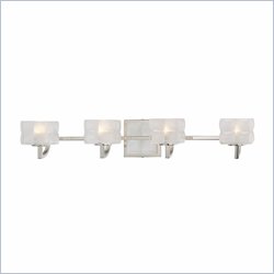 George Kovacs 4 Bath Light in Polished Nickel