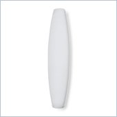 George Kovacs 2 Light Wall Sconce in Chrome with White Glass