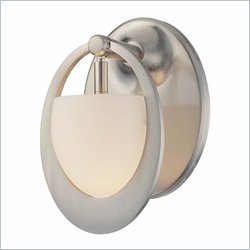 George Kovacs 1 Bath Light in Brushed Nickel