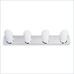 George Kovacs 4 Bath Light in Chrome